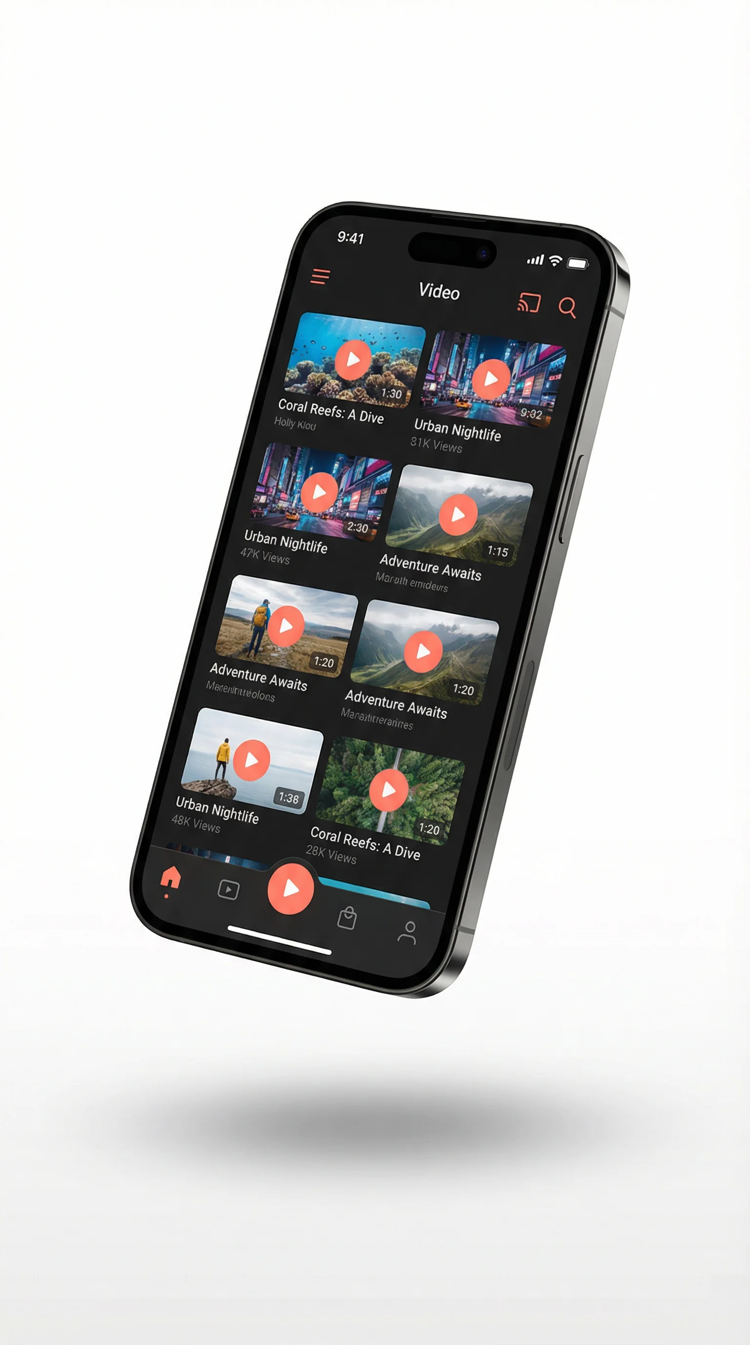 丝瓜视频APP客户端界面展示